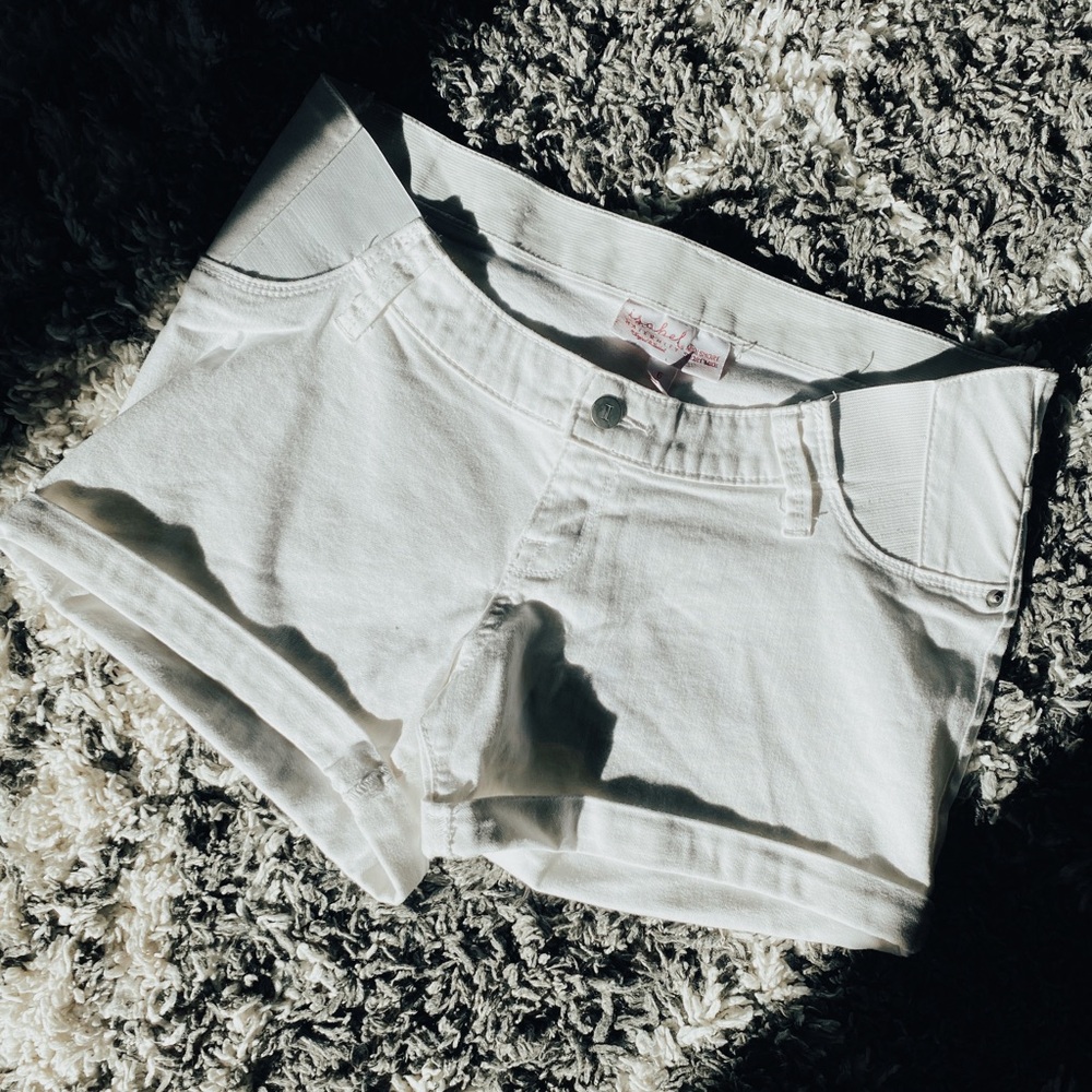 “ISABEL MATERNITY” MIDI SHORTS
